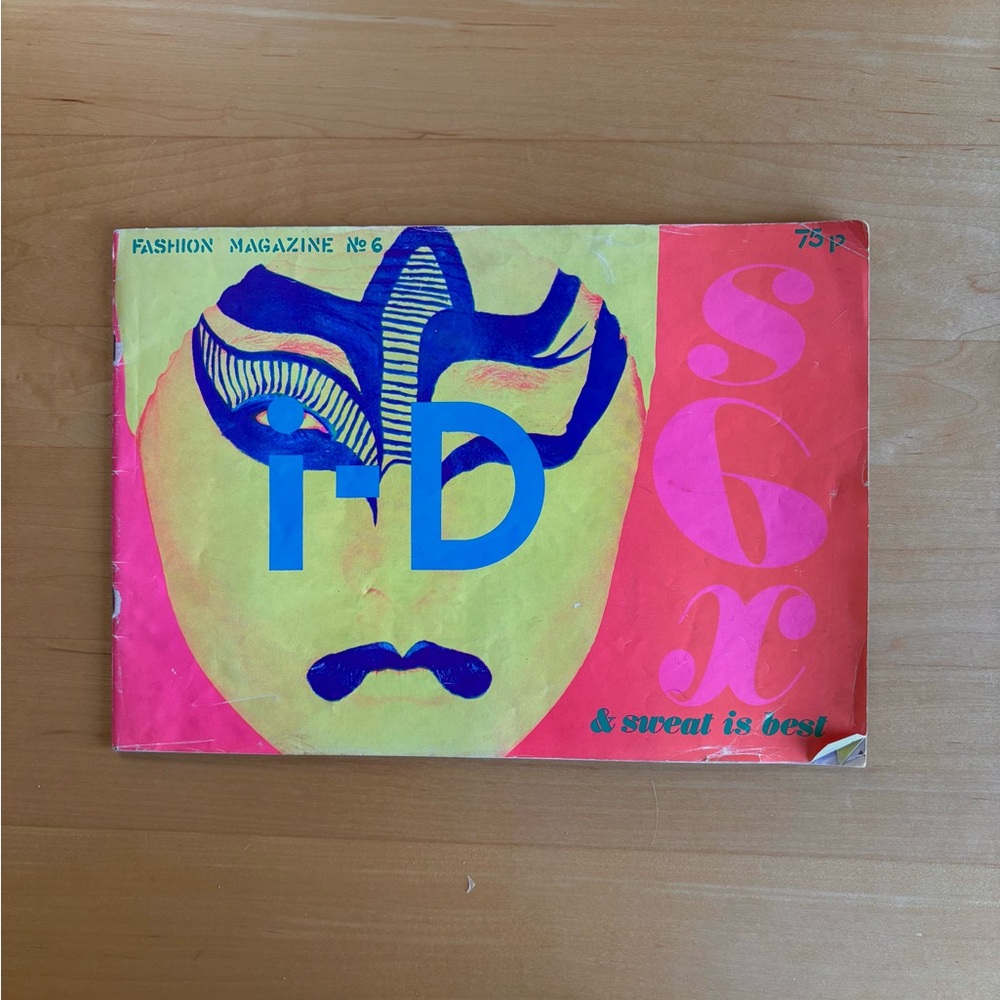 Rare i-D magazine issue no. 6